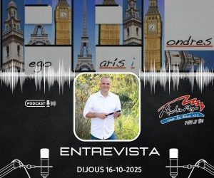Entrevista a Ràdio Pego. Pego, París i Londres